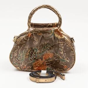 Patricia Nash Milburn Leather Crossbody Multi